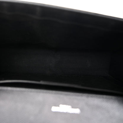 Grain De Poudre Medium Classic Monogram Kate Satchel Black