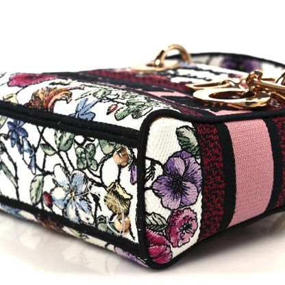 Canvas Florilegio Embroidered Mini Lady D-Lite White Multicolor