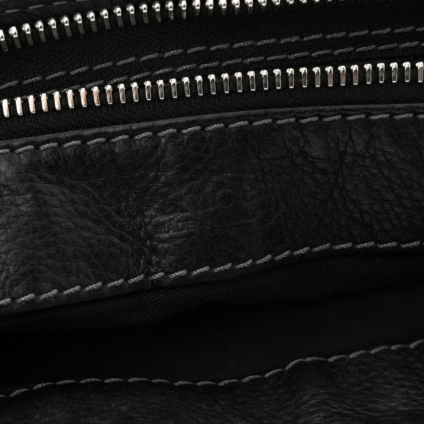 Calfskin Paddington Hobo Black