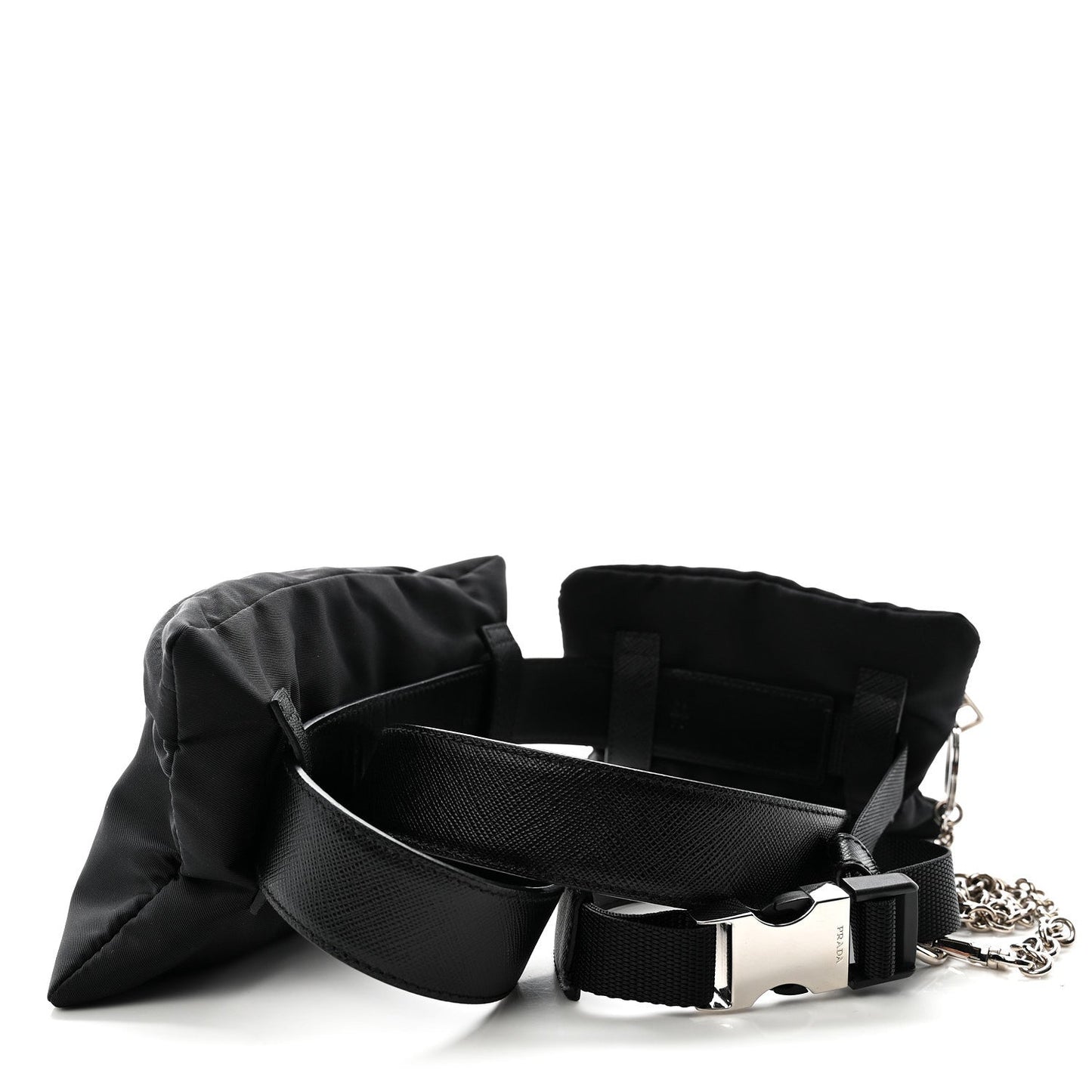 Tessuto Nylon Saffiano Belt Bag 90 36 Black