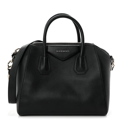 Sugar Goatskin Small Antigona Black