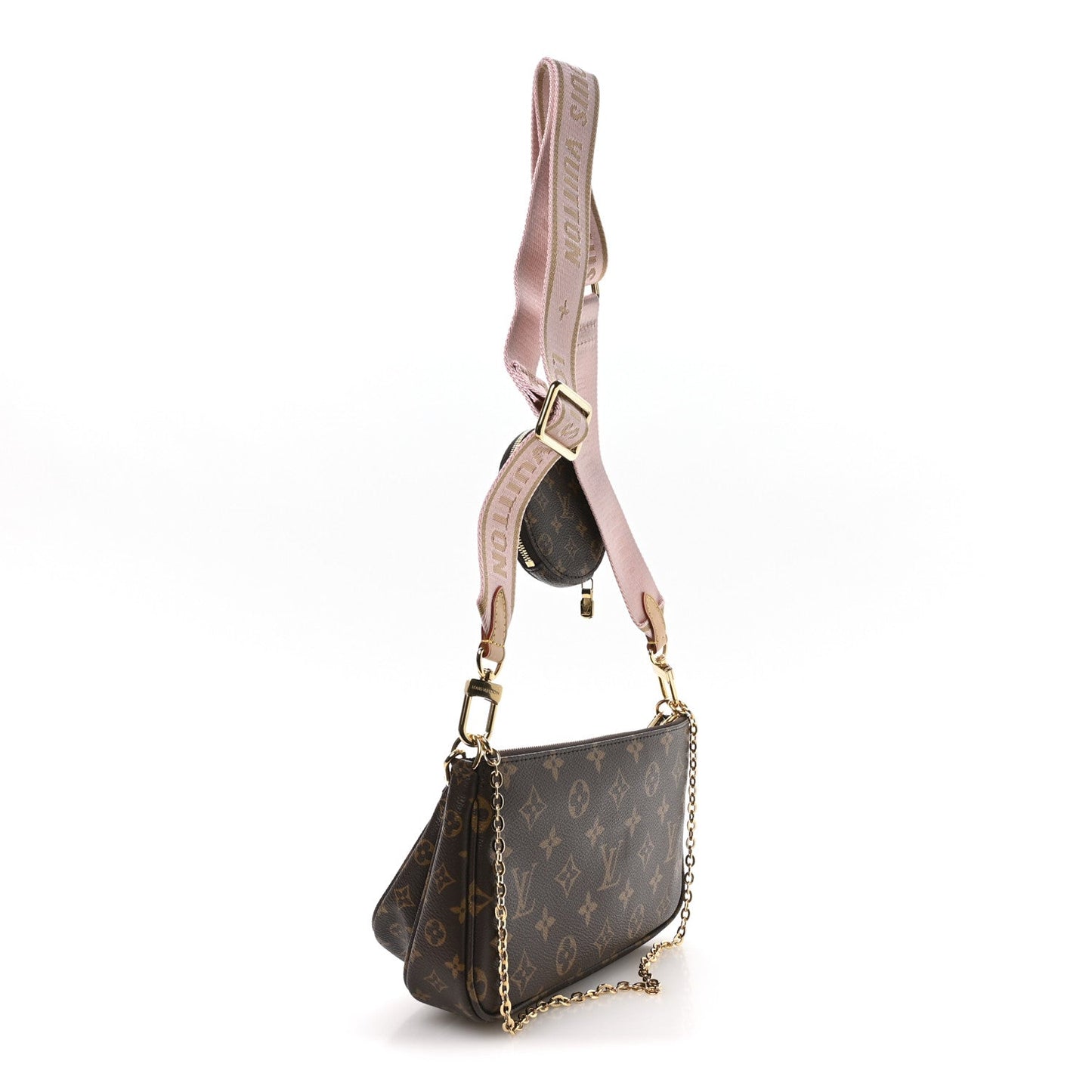 Monogram Multi Pochette Accessories Rose Clair