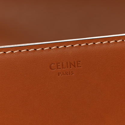Natural Calfskin Medium Triomphe Tan