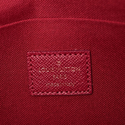 Monogram Pochette Felicie Chain Wallet Fuchsia
