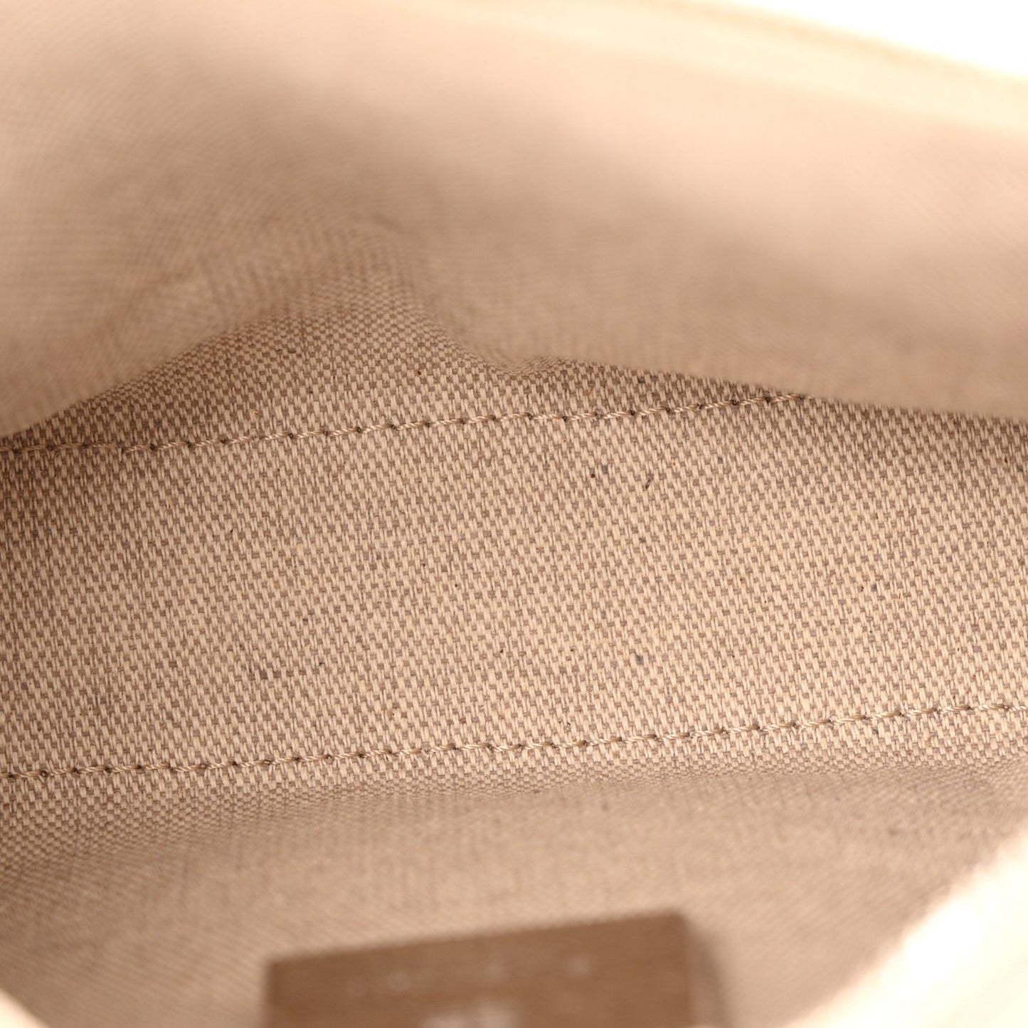Metallic Calfskin Mini Voyou Bag Dusty Gold