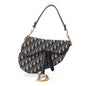 Oblique Saddle Bag Blue