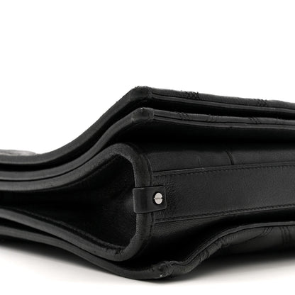 Lambskin Quilted Small Becky Chain Bag Black