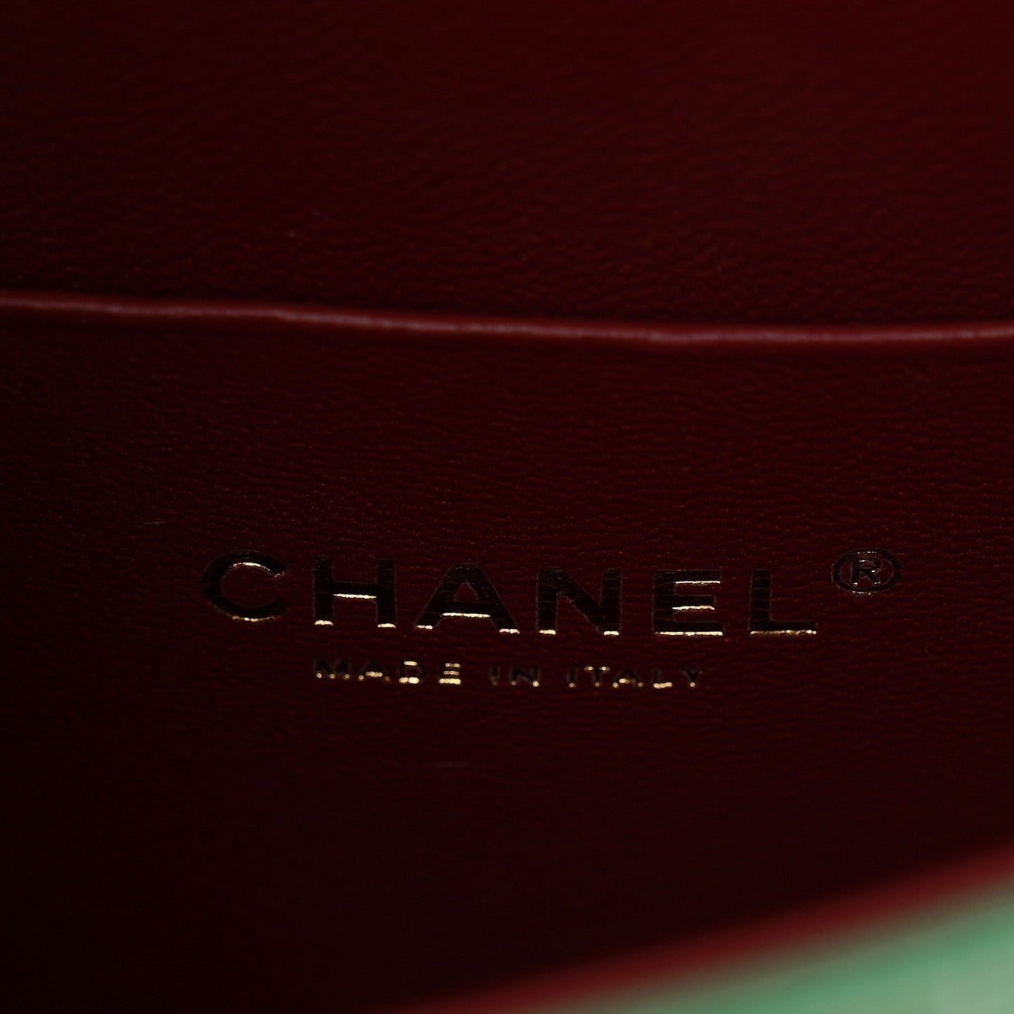 Calfskin Crocodile Embossed Turn Around Mini Flap Emerald