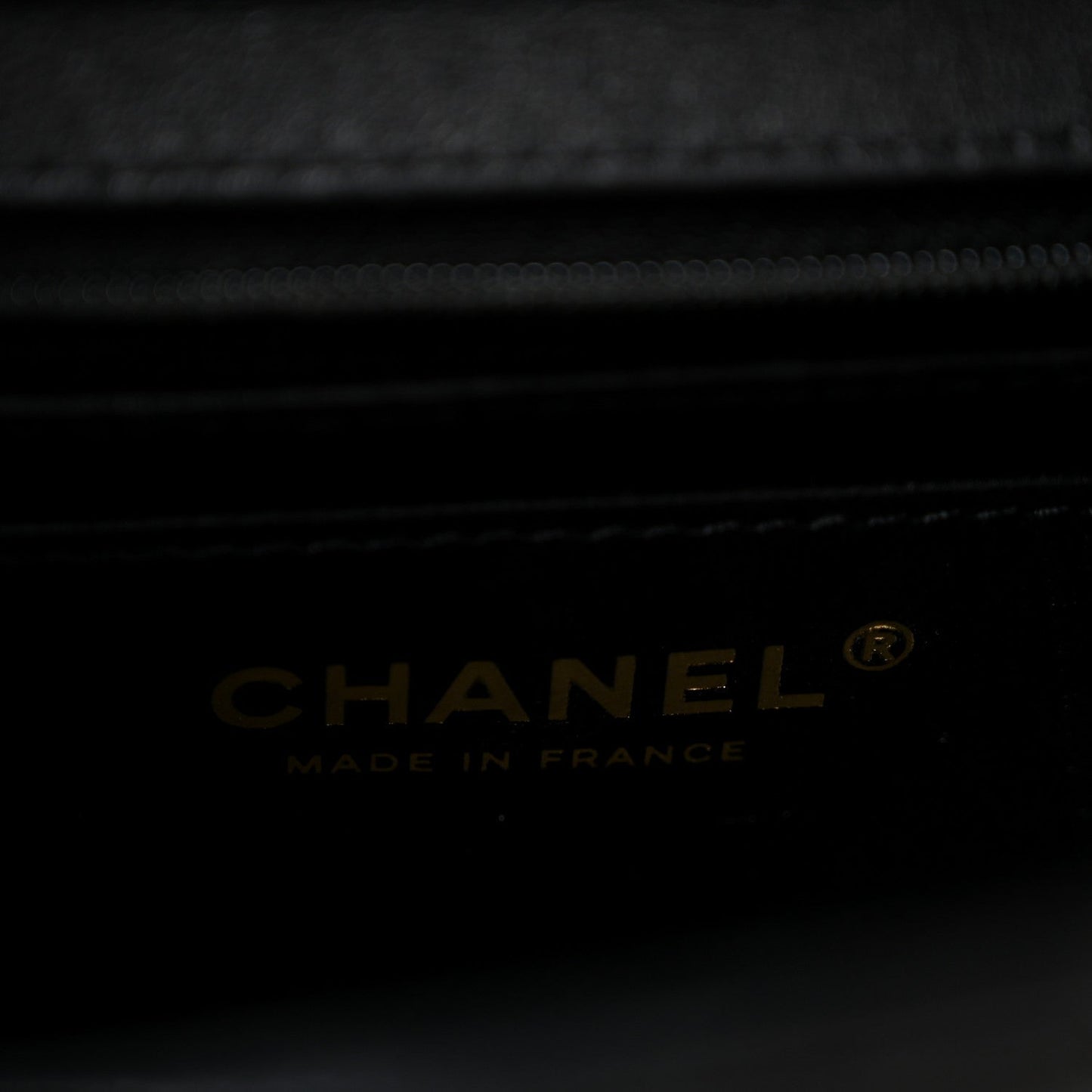 Shiny Calfskin Quilted Top Handle Box Bag Black