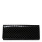 Patent Microguccissima Small Broadway Clutch Black