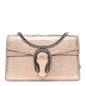 Metallic Lizard Super Mini Dionysus Bag Rame