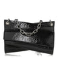 Patent Vog Small Loubitwist Clutch Black