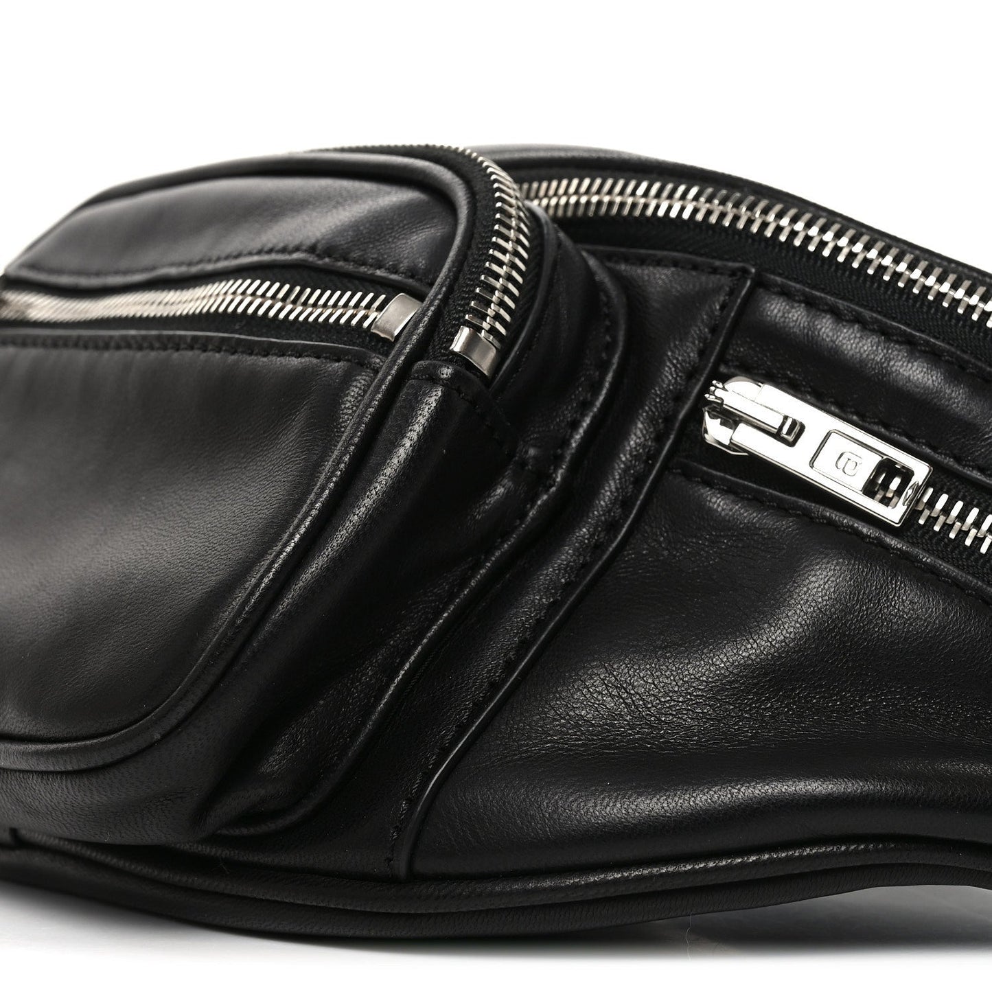 Nappa Fannypack Black