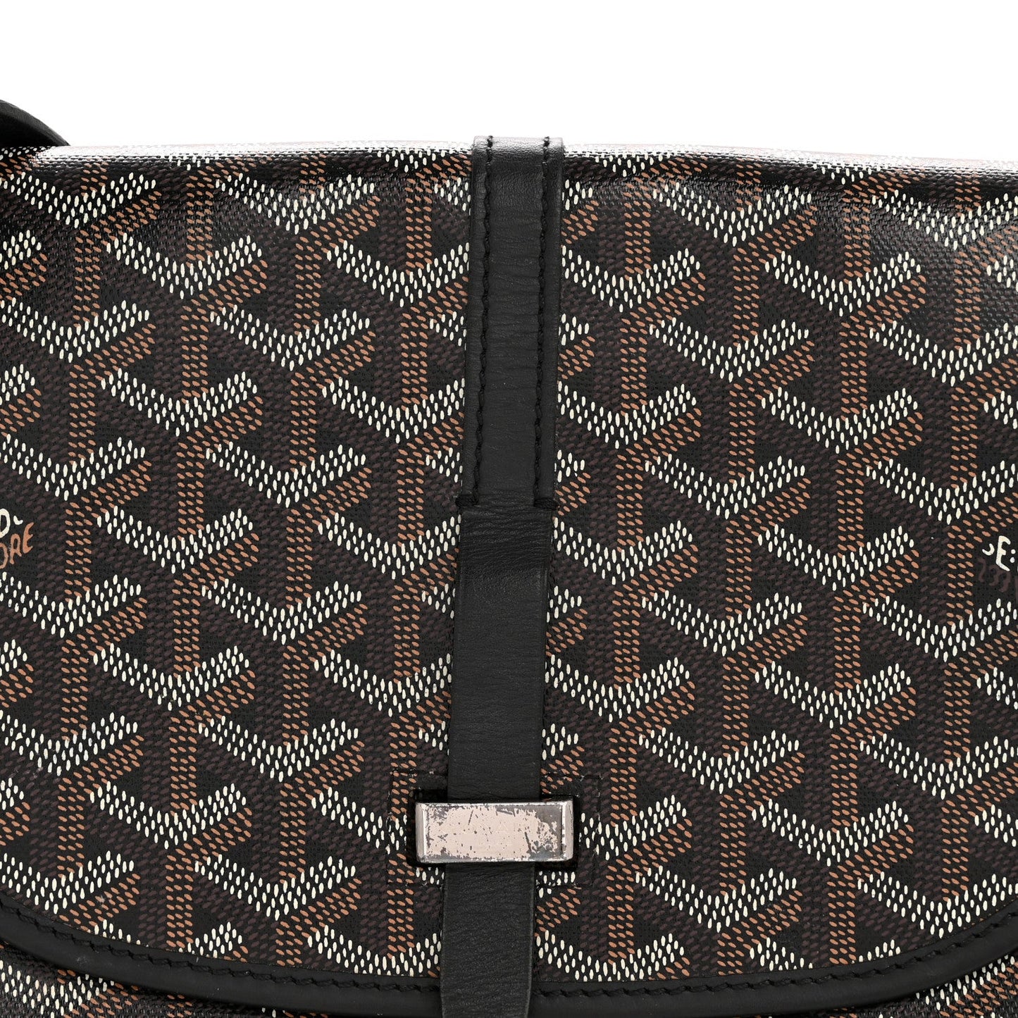 Goyardine Belvedere II PM Messenger Bag Black