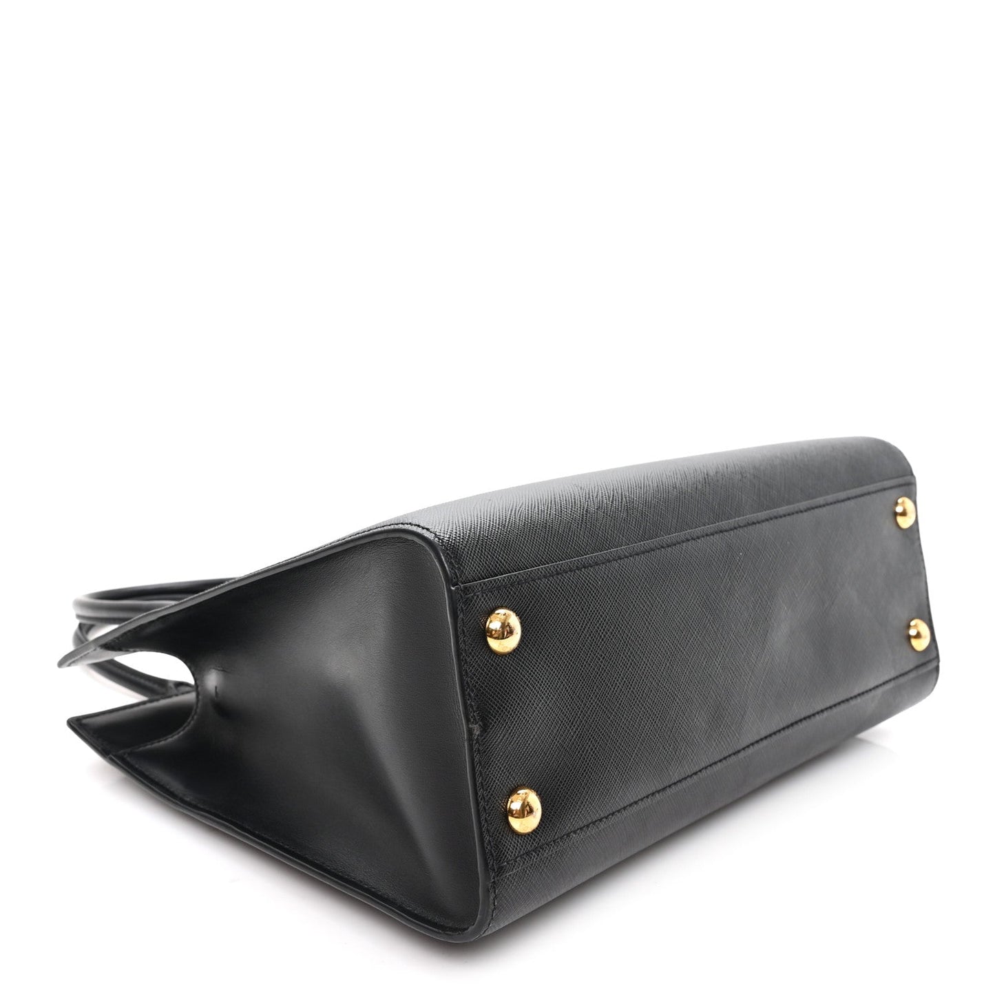 Saffiano Soft Calfskin Large Tote Black