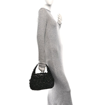 Nappa Atelier 03 Rose Edition Small Hobo Black
