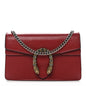 Calfskin Super Mini Dionysus Shoulder Bag Hibiscus Red