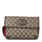 GG Supreme Monogram Neo Vintage Web Belt Bag Brown