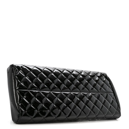Patent Quilted Medium Just Mademoiselle Black