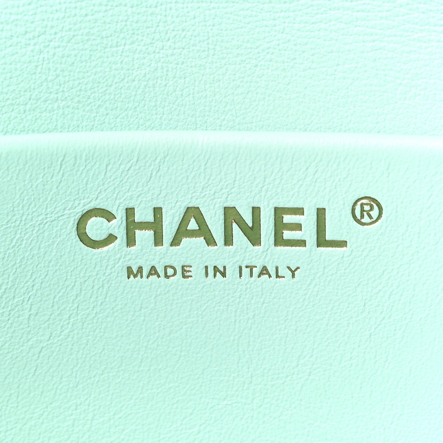 Suede Calfskin Small Souplissimo Maxi Flap Green