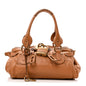 Calfskin Medium Paddington Satchel Tan