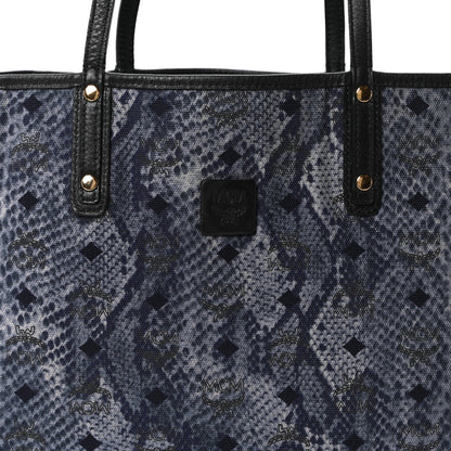 Visetos Medium Liz Reversible Shopper Tote Black