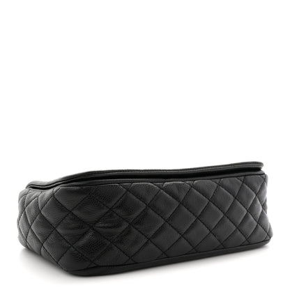 Caviar Medium Timeless CC Flap Black