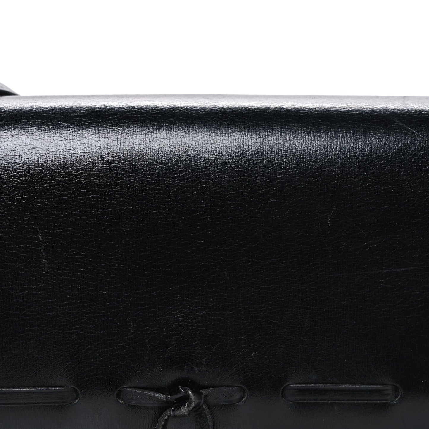 Box Tassel Shoulder Bag Black