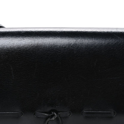 Box Tassel Shoulder Bag Black