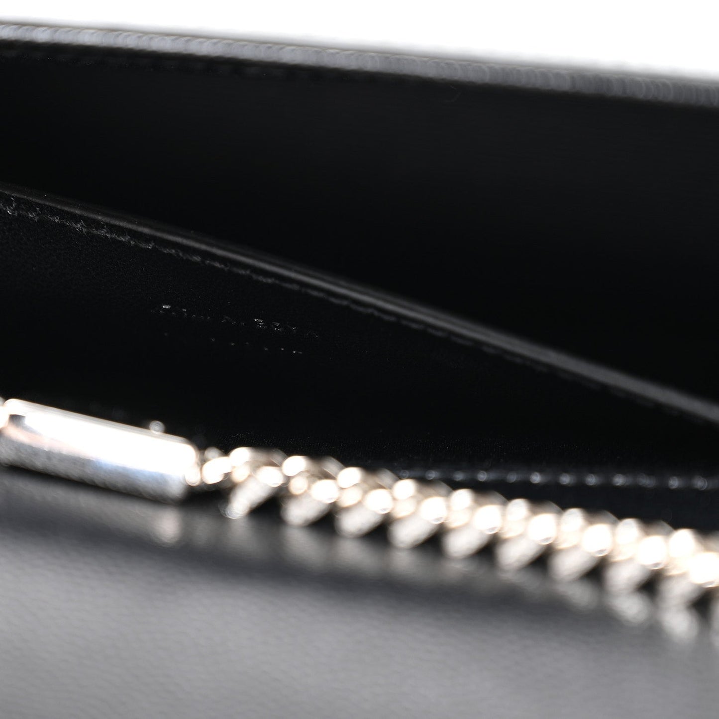 Grain De Poudre Small Monogram Kate Satchel Black