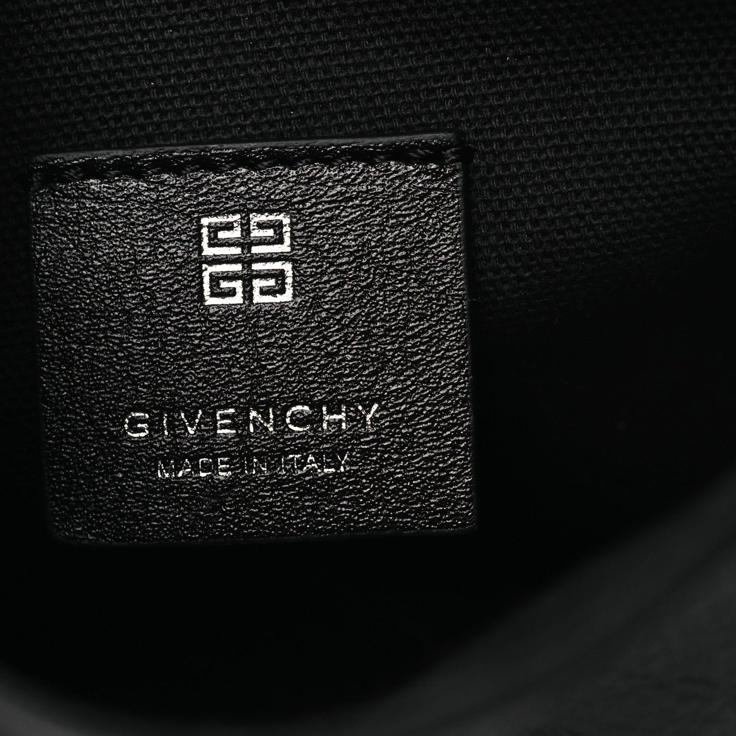 Tumbled Calfskin Nano Voyou Bag Black