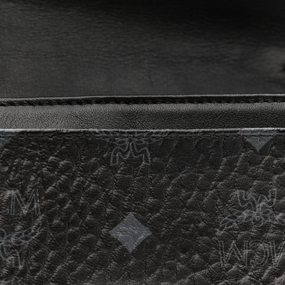 Visetos Large Patricia Wallet On Chain Black