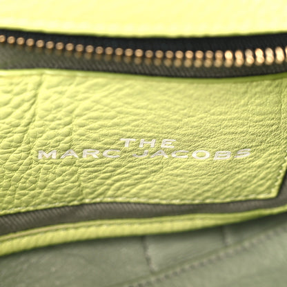 Grained Calfskin Small The Tote Bag Limoncello