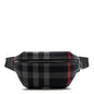 House Check Sonny Bum Bag Navy Grey