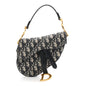 Oblique Mini Saddle Bag Blue