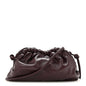 Lambskin Mini Cloud Clutch Plum