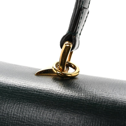 Azalea Calfskin Small Sylvie 1969 Top Handle Bag Green