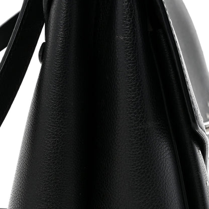 Soft Calfskin My Lockme Studs Black