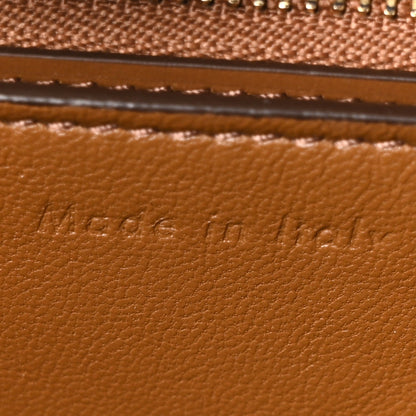 Calfskin Medium Classic Box Flap Bag Light Camel