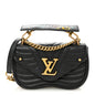 Calfskin New Wave Chain MM Black