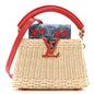 LV X TM Rattan Denim Calfskin Cerises Capucines Mini