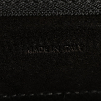 Grained Calfskin Nano Belt Bag Black