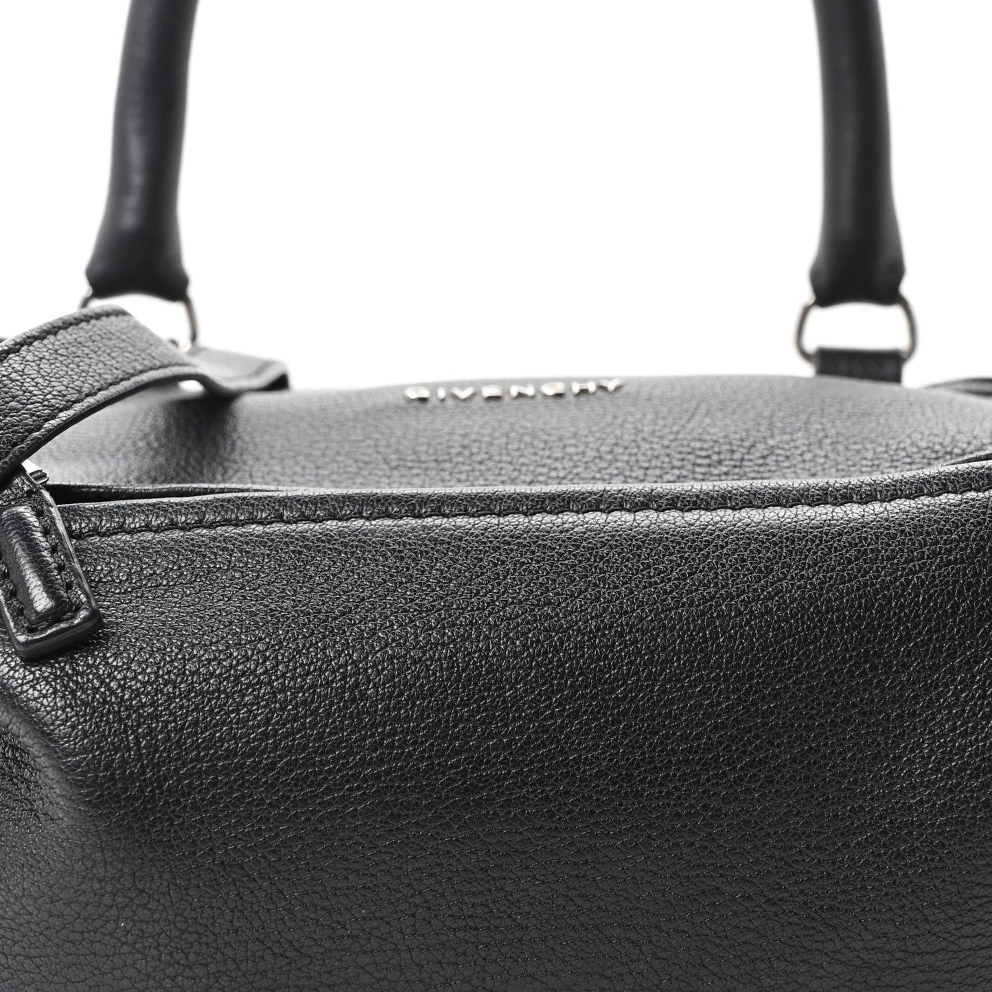 Sugar Goatskin Small Pandora Black