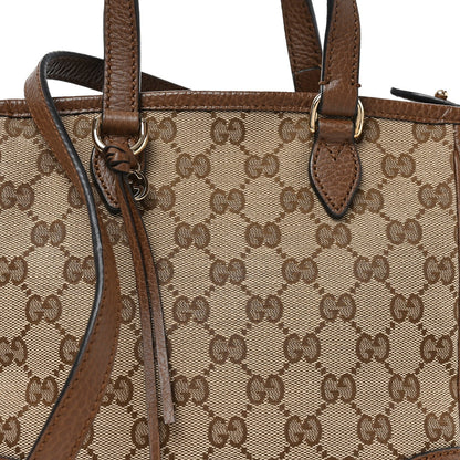 Monogram Small Bree Tote Beige Tabacco