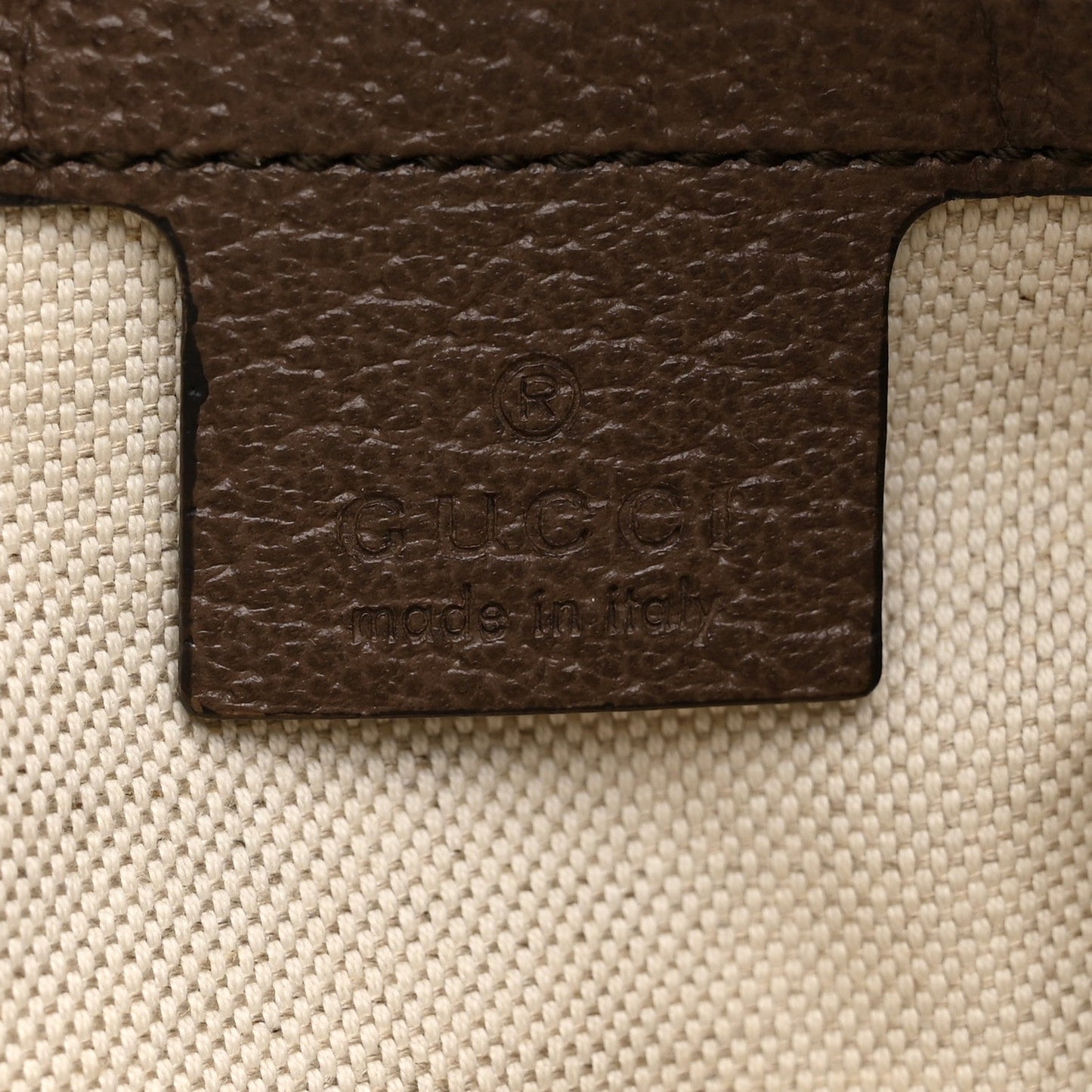 GG Supreme Monogram Web Small Ophidia Messenger Bag Brown