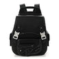 Grained Calfskin Maxi Gallop Backpack Black