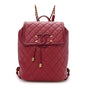 Caviar Quilted Filigree Backpack Dark Pink