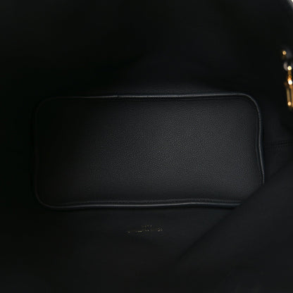Monogram Calfskin Neo Neverfull Inside Out MM Black