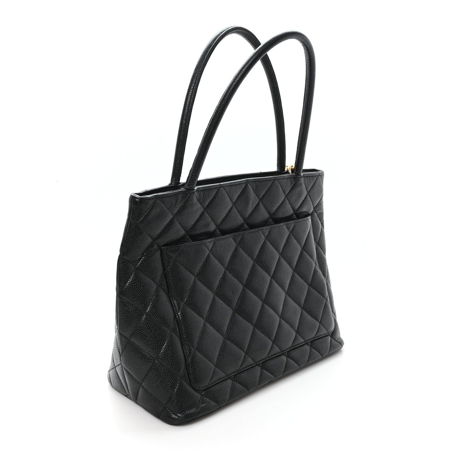 Caviar Quilted Medallion Tote