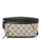 GG Supreme Monogram Belt Bag Black
